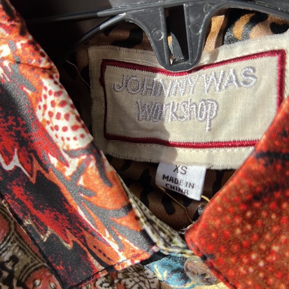 Johnny Was xs beautiful top - Picture 3 of 6